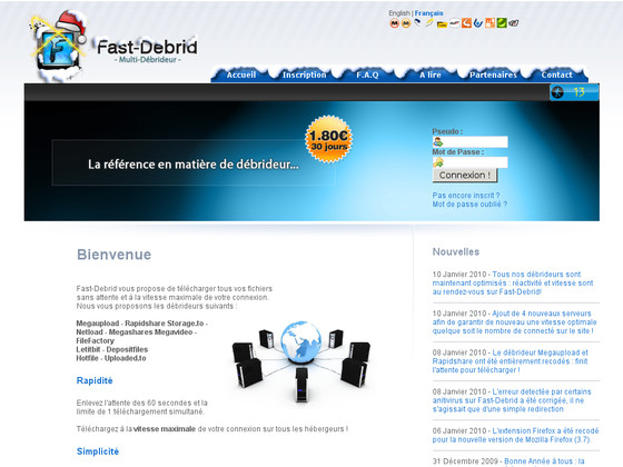 Fast-Debrid : Multi-débrideur + Cadeau Concours